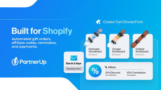 Conçu pour Shopify, Automatisez les commandes, les codes, les suivis et plus