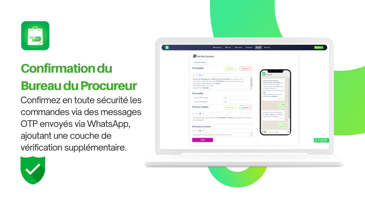 Intégration WhatsApp