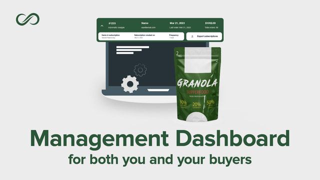 RecurriX management dashboard