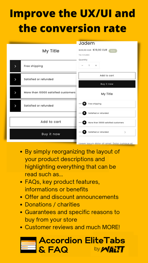 Accordion EliteTabs & FAQ