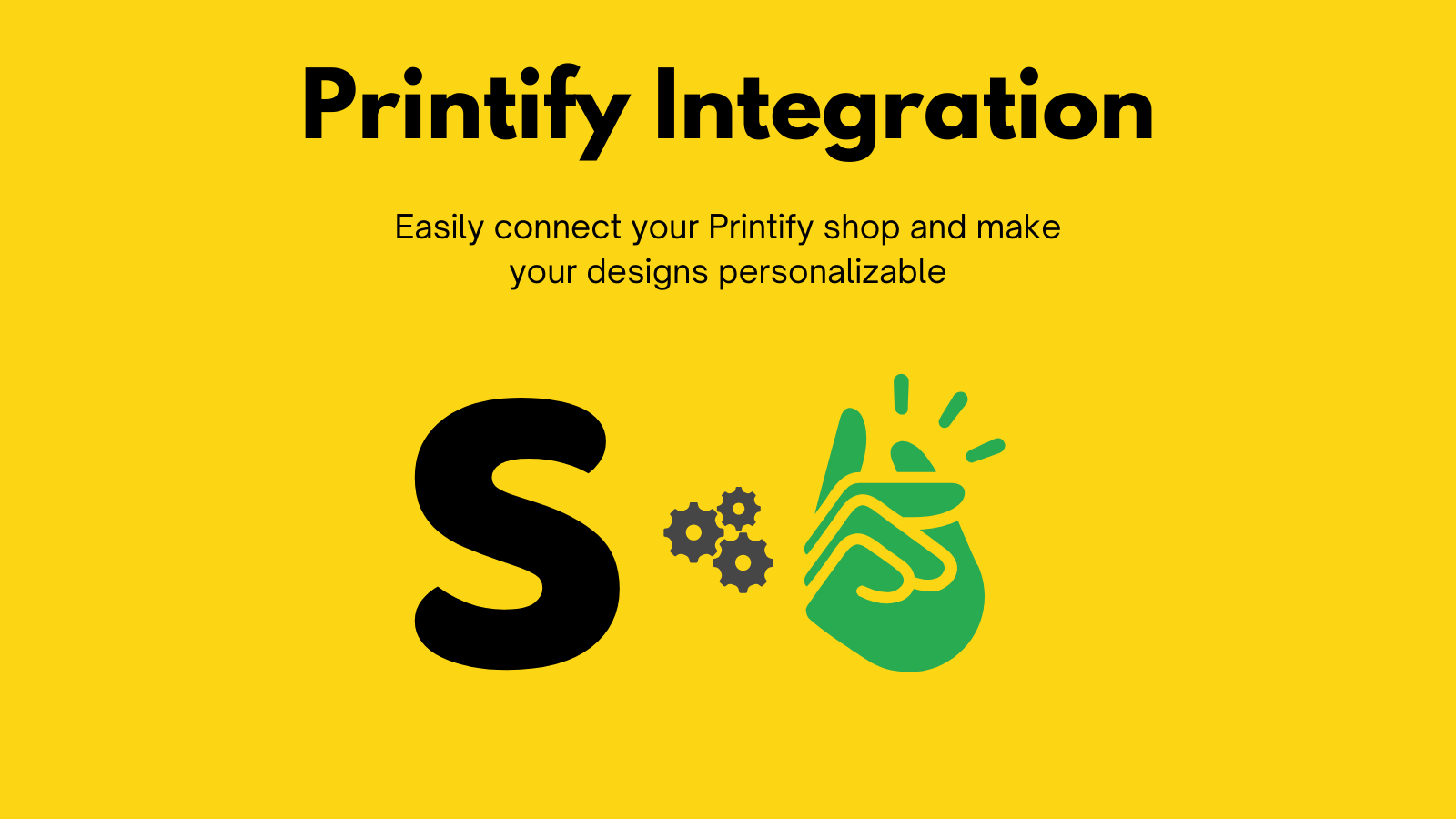 Printify-integration med SnapArt för anpassade beställningar