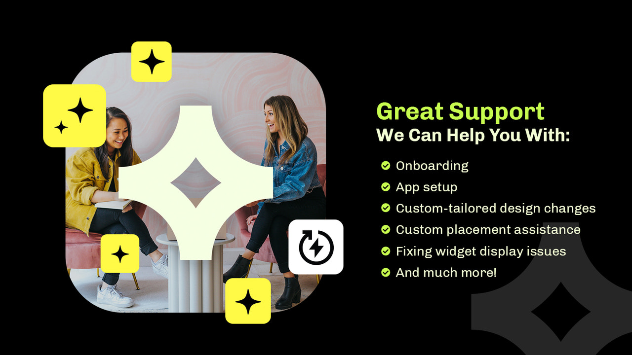 L'application de vente incitative Essential Shopify dispose d'un excellent support
