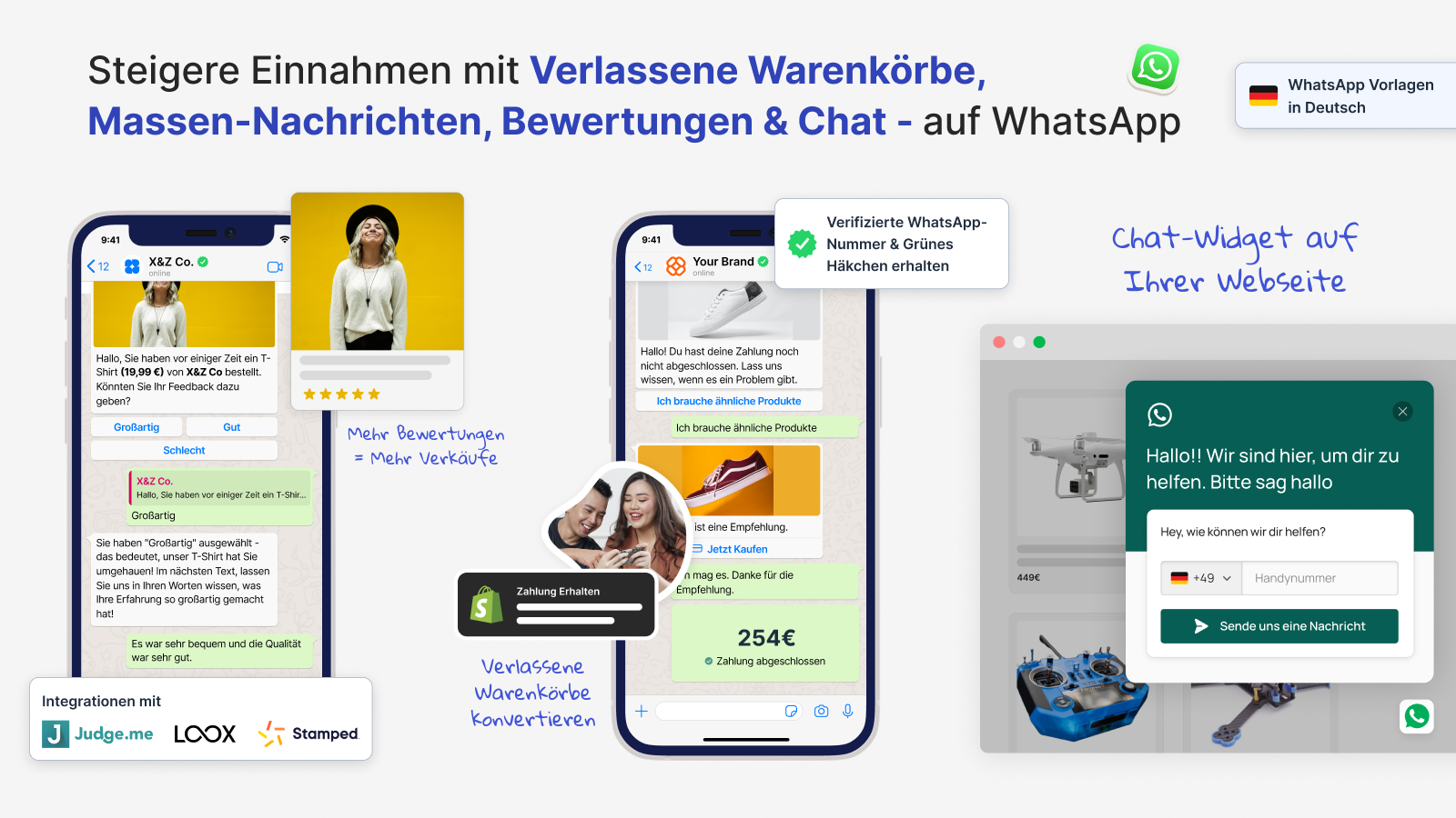 WhatsApp-Marketing und Multichannel-Support