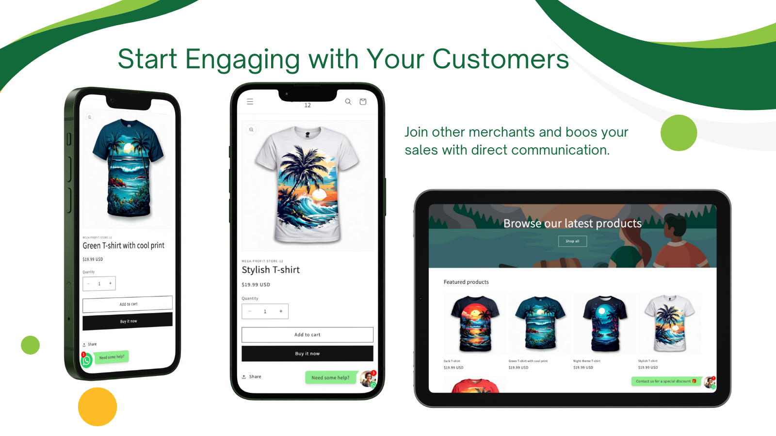 Mega WhatsApp Button - Begynd at Engagere med Dine Kunder