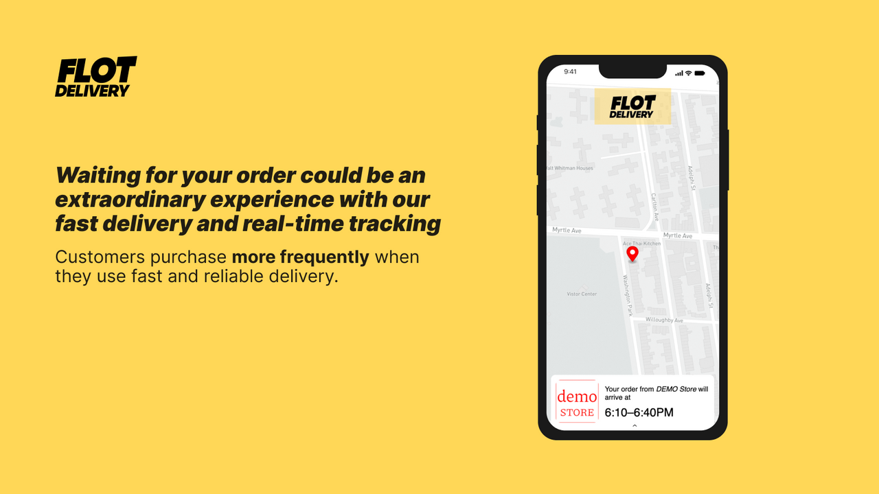 Bied uw klanten snelle levering en realtime tracking