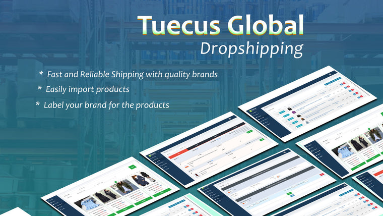 Tuecus India Dropshipping Screenshot