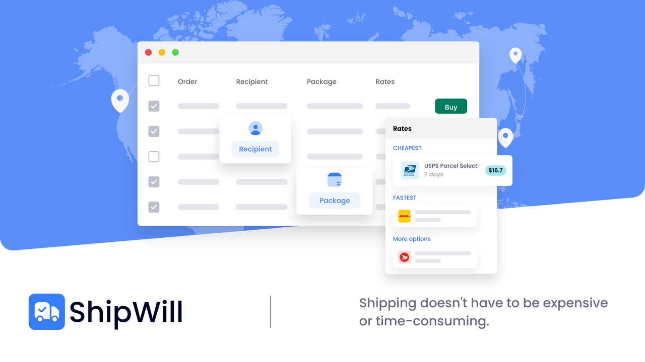 ShipWill ‑ Shipping easy Screenshot