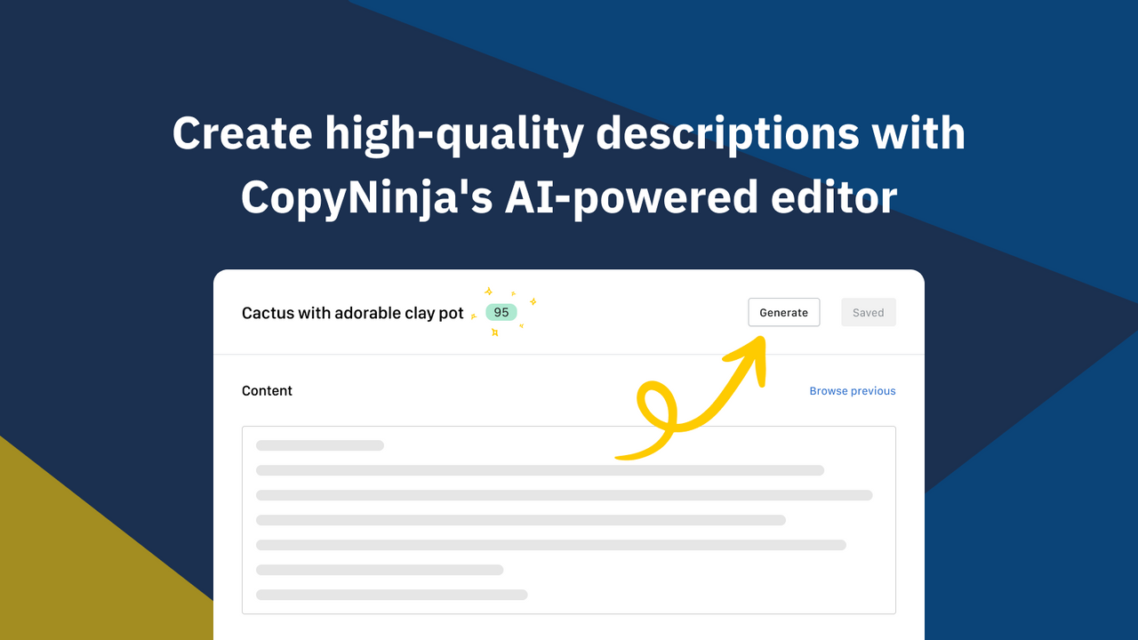 Kopieer editor in CopyNinja App
