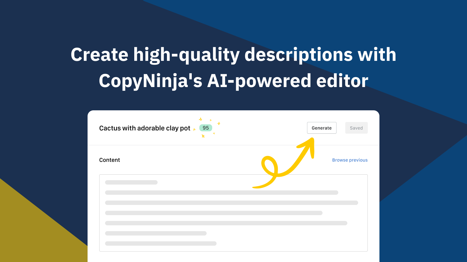 Editor de cópias no aplicativo CopyNinja