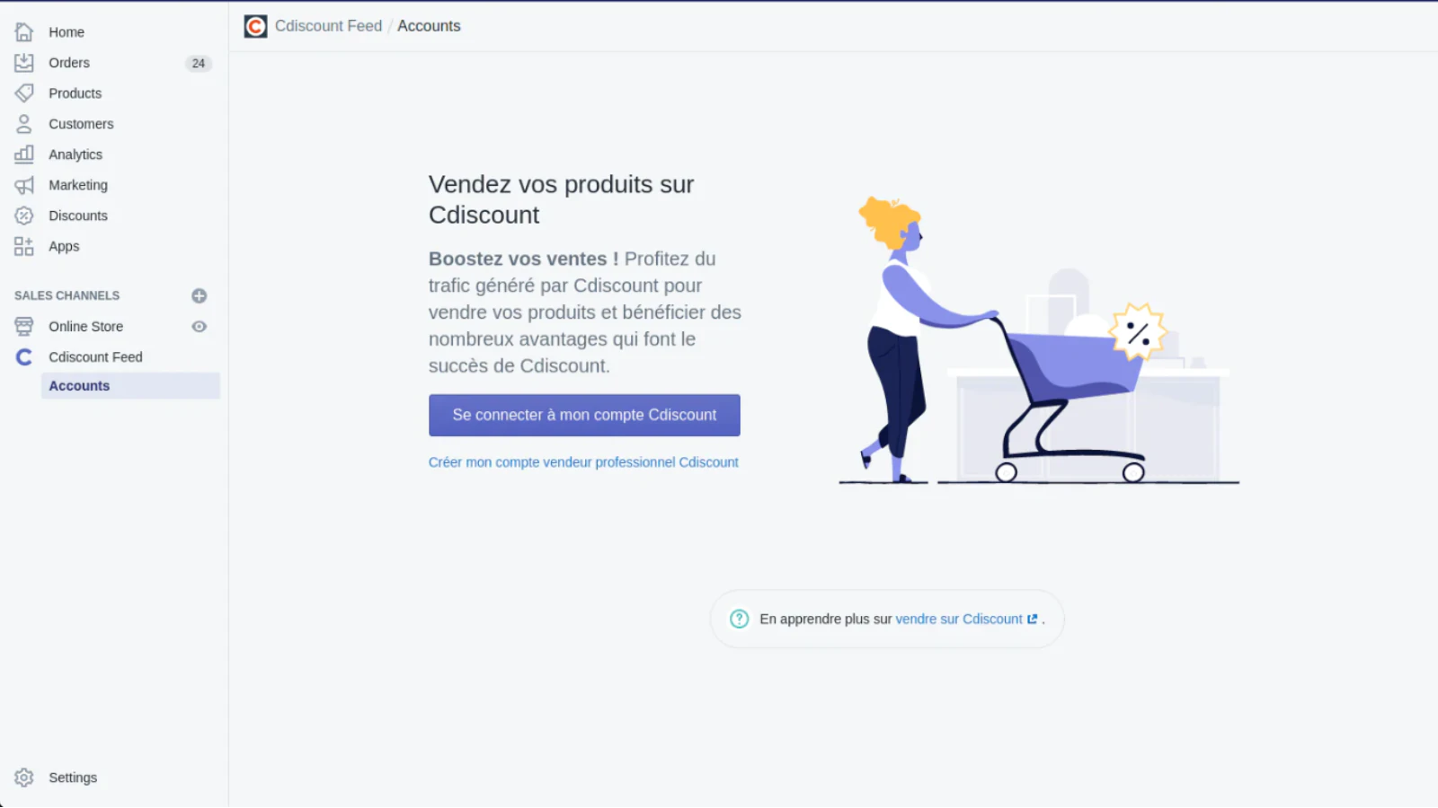 Comment transformer mon compte  en un compte vendeur professionnel ?  – Centre d'aide - Shoppingfeed