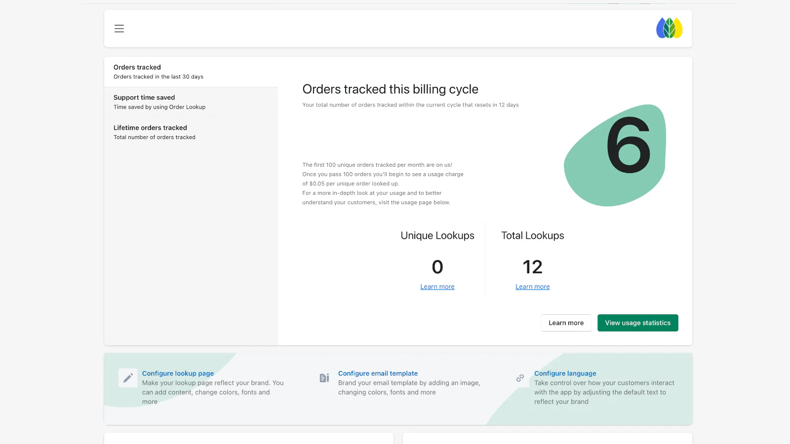 Outils d'administration faciles à utiliser pour Order Lookup sur ordinateur