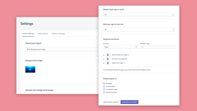 1-alder-verifikation-layout-indstillinger