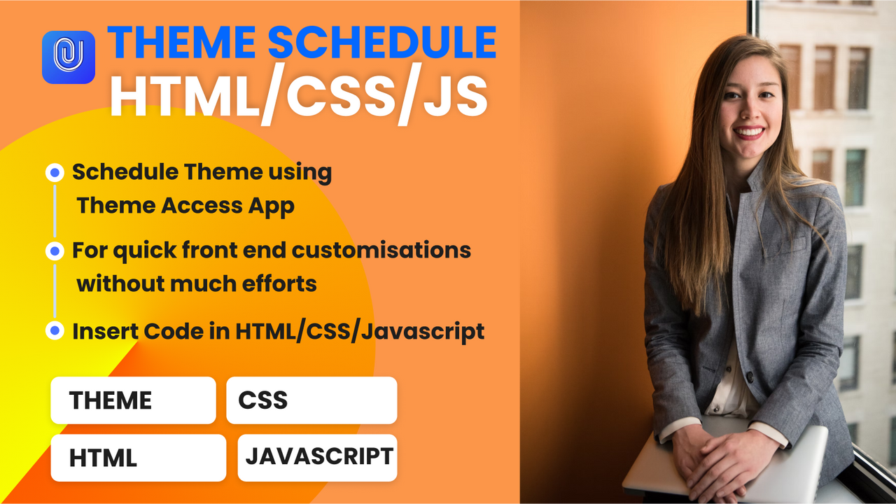 Editar seções de tema html, css, js usando o aplicativo de código final