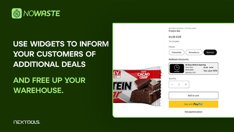 NoWaste: Discount & Promote Screenshot