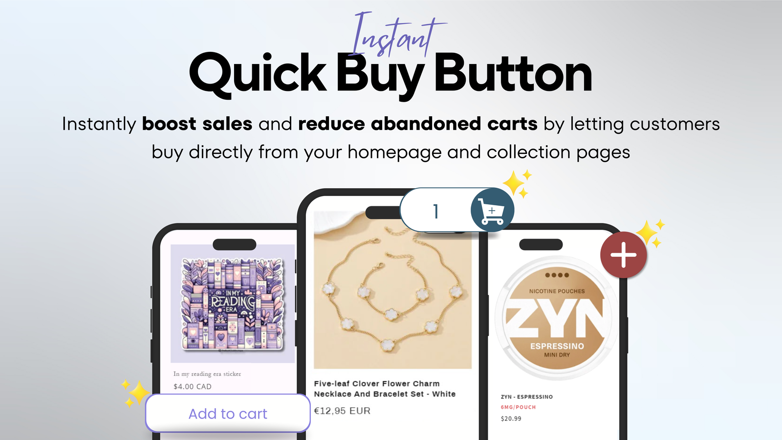 Quick Buy Button - Icon Button