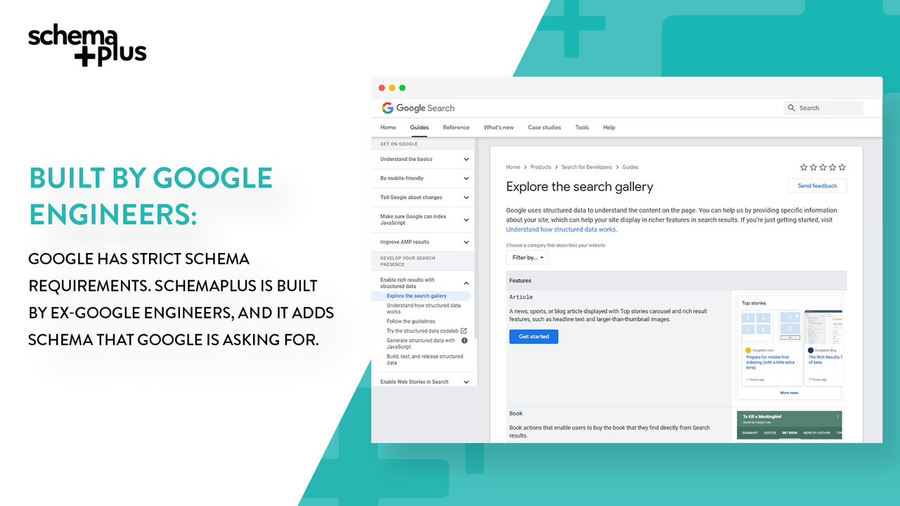 SchemaPlus est développé par des ingénieurs de Google.