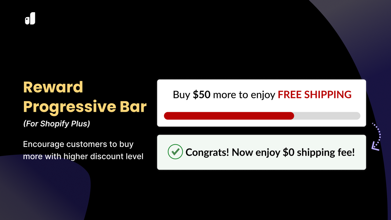 Checkout upsell with Progressive Reward Bars