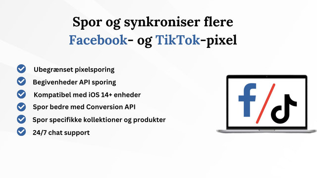 tilføje flere facebook-pixel og Tiktok Pixel