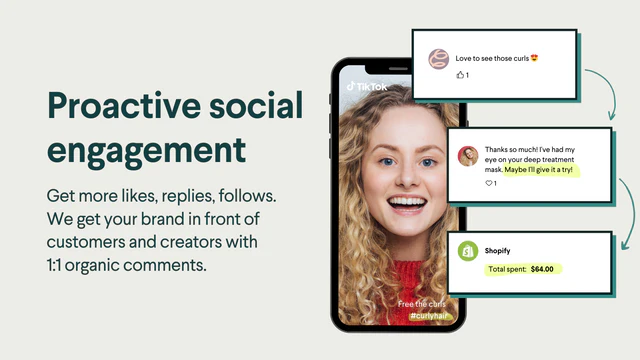 Proactive 1:1 sur les réseaux sociaux pour une engagement accru