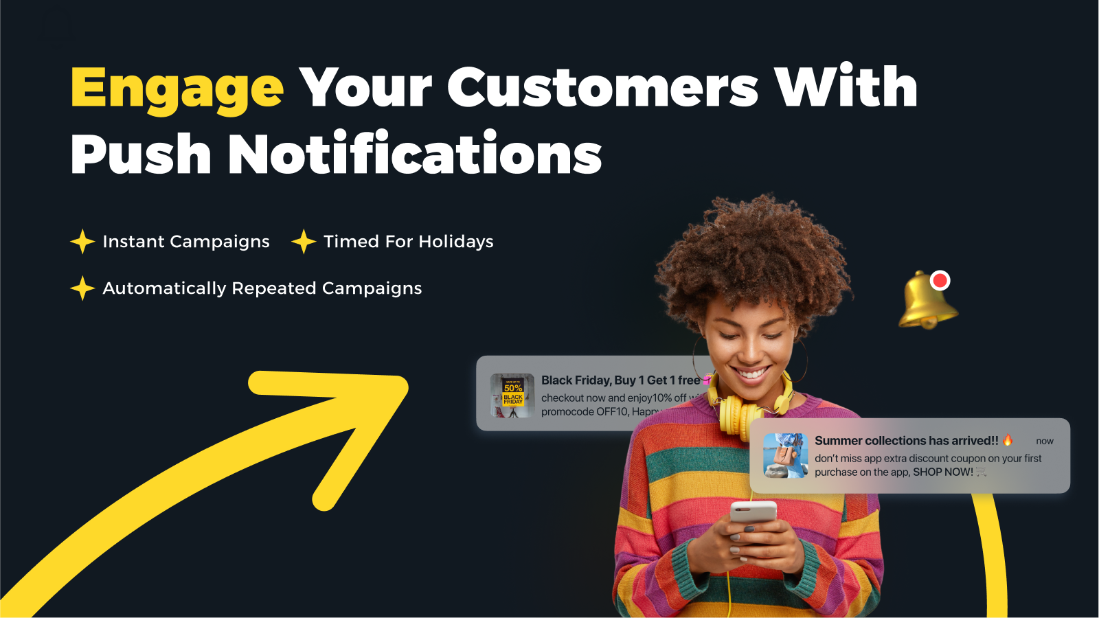 Engagez vos clients avec des notifications push