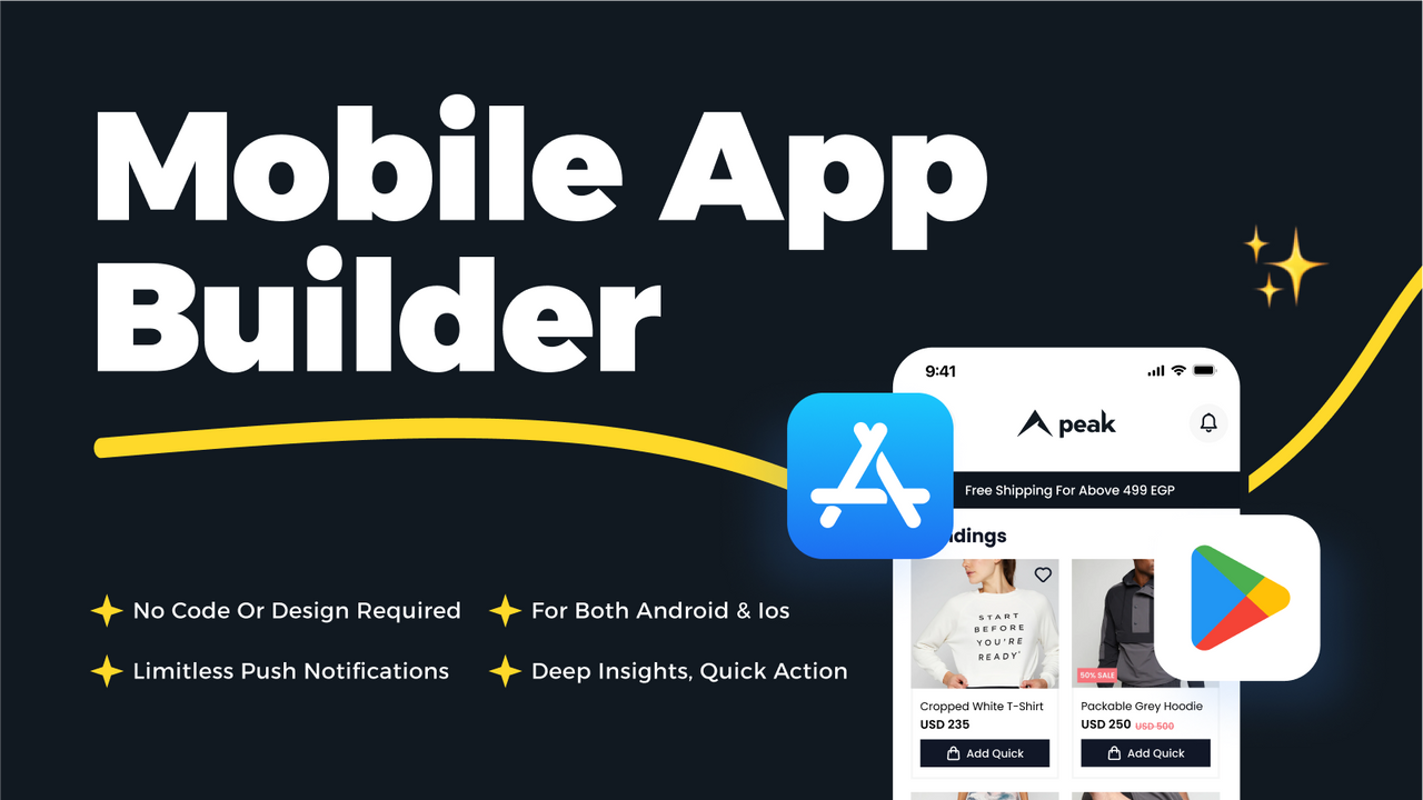 Montu ‑ Mobile App Builder Screenshot