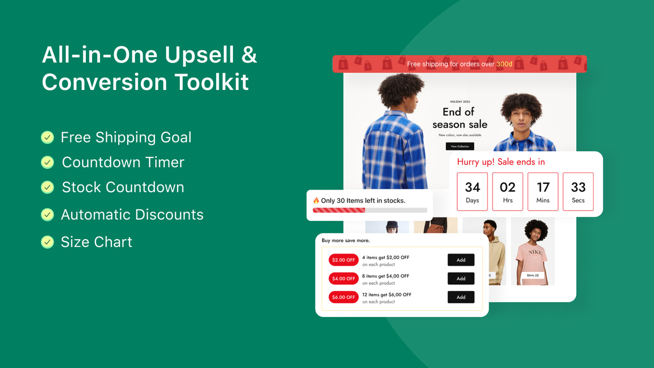 Guhub - All‑in‑One Upsell & Conversion Toolkit