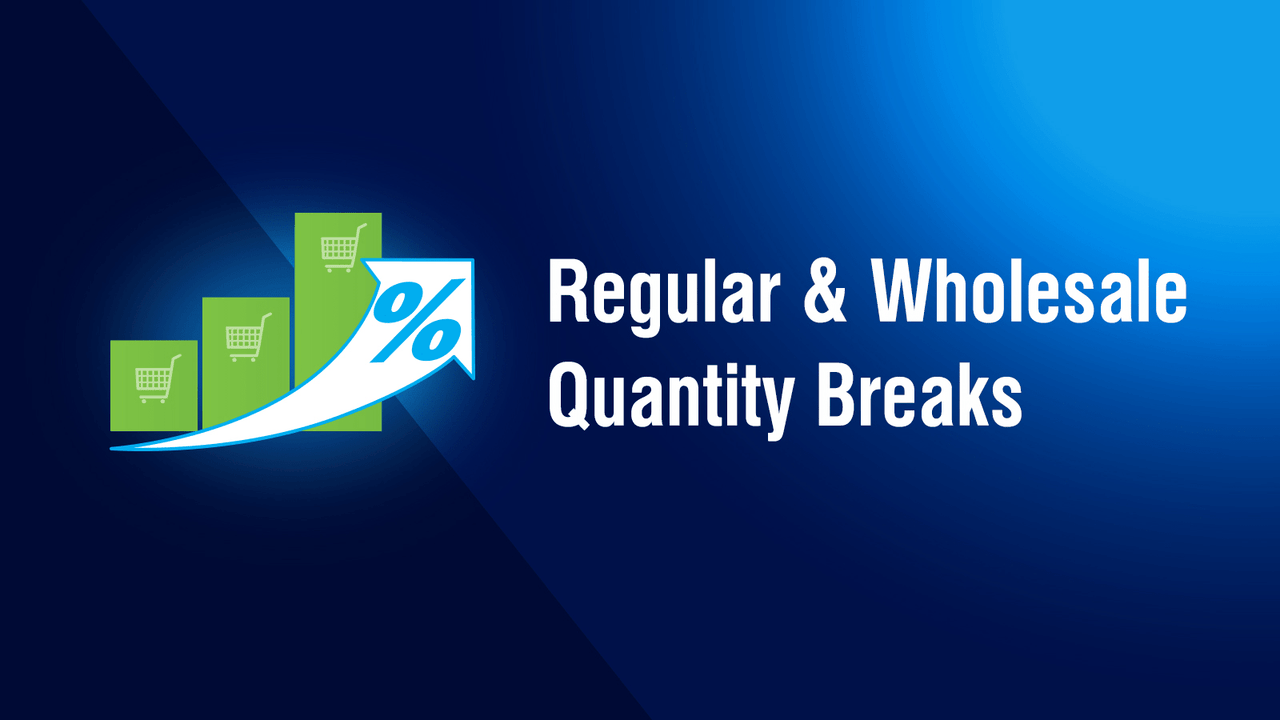 Wholesale Quantity Breaks