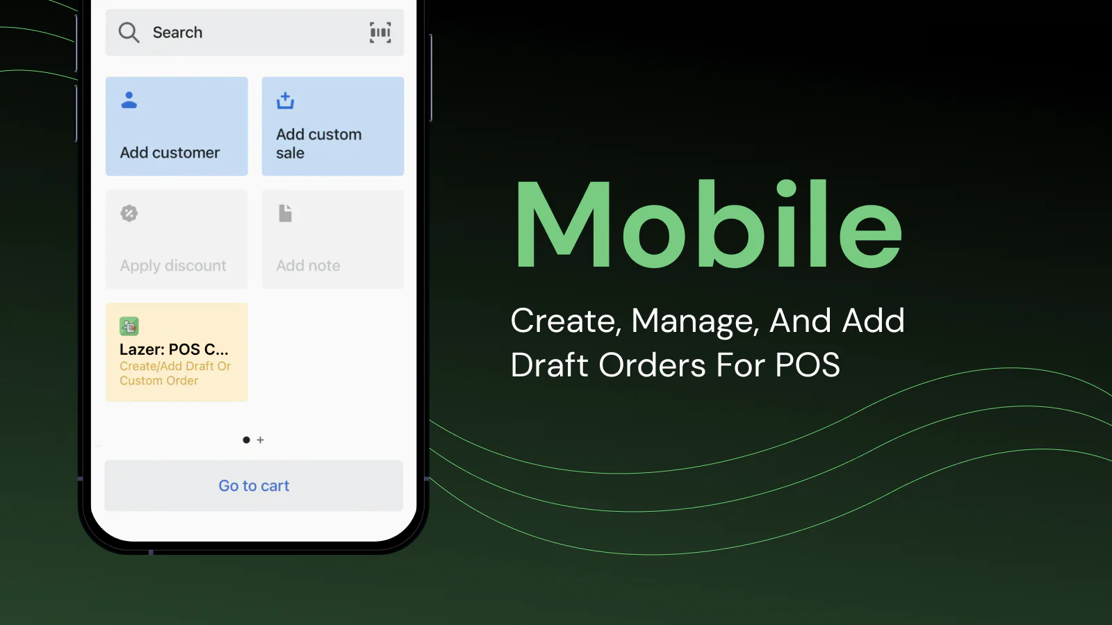 Draft Orders For POS - Mobile POS Tile