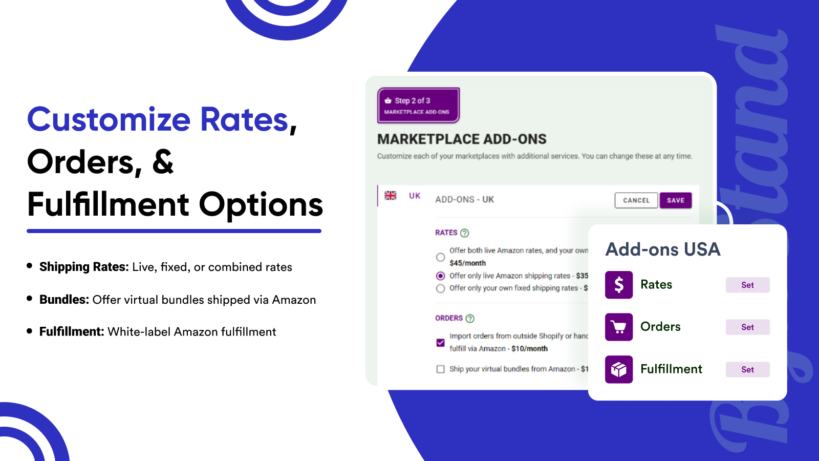 Calcule tarifas, pedidos y cumplimiento en Amazon FBA