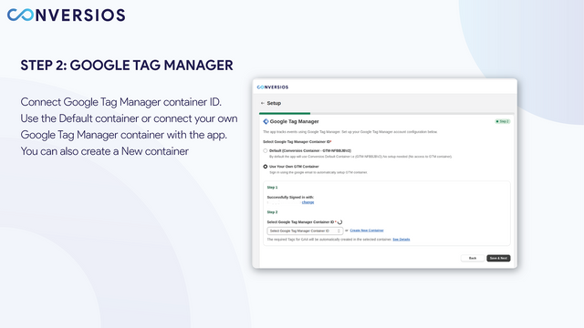 automate google tag manager based implementation