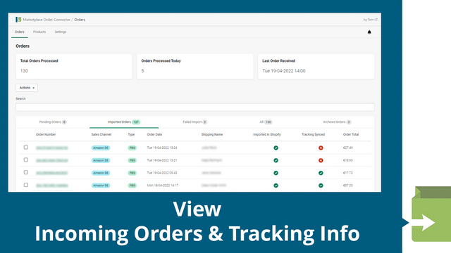 Bekijk je orders & Tracking