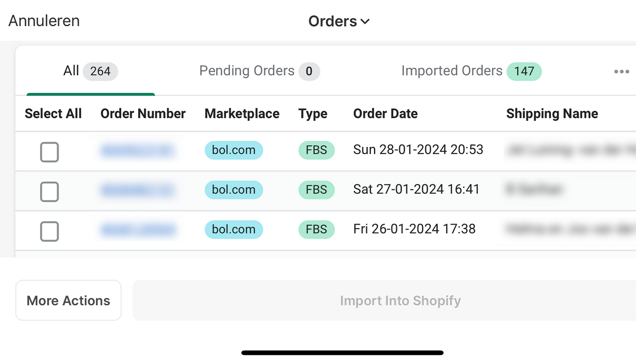 Order Overview