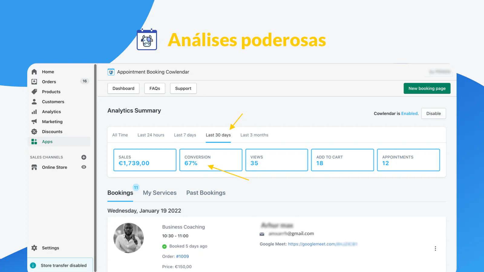 Análises poderosas