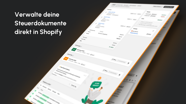 Verwalte deine Steuerdokumente direkt in Shopify