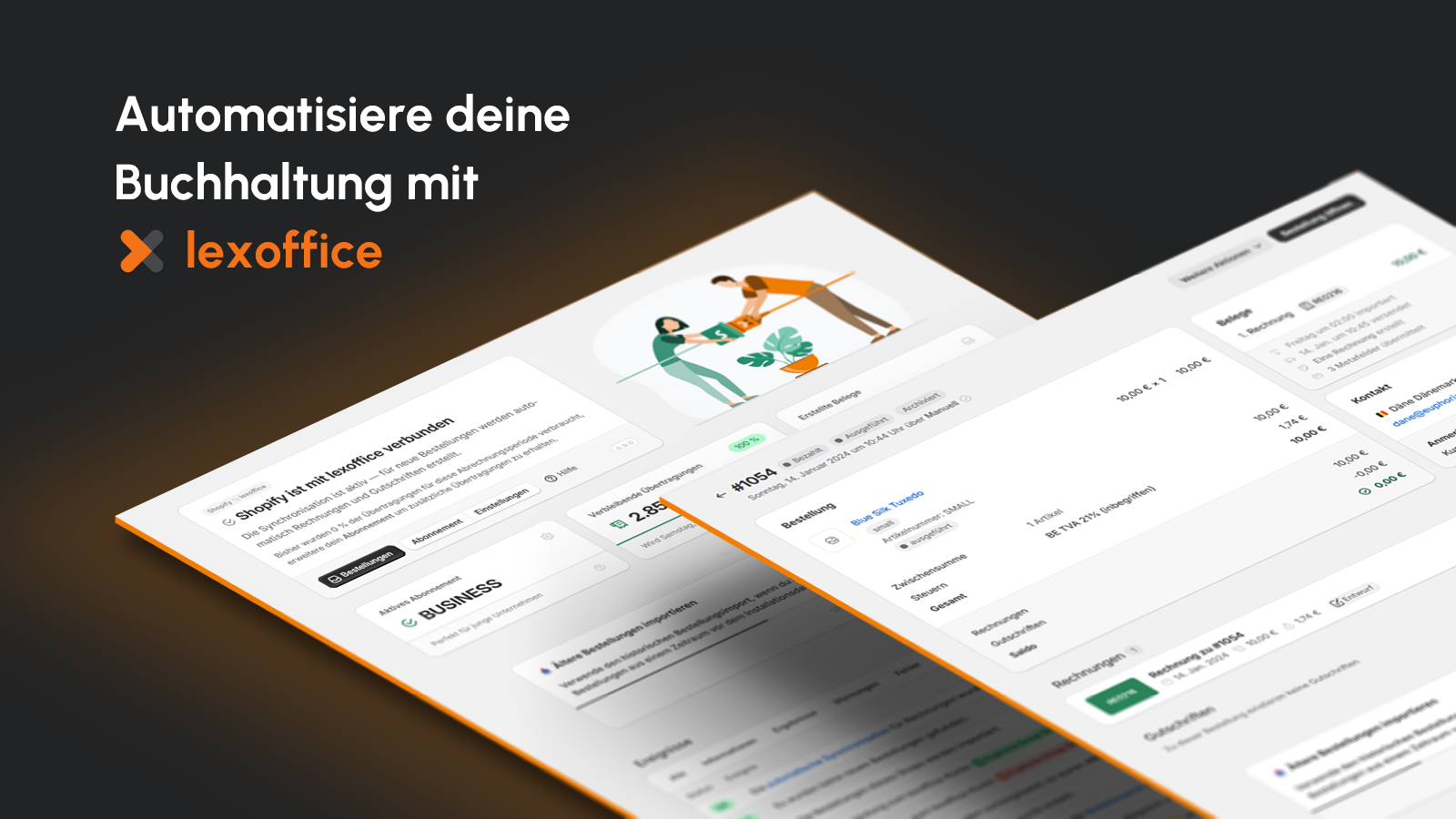 Automatisiere deine Buchhaltung mit lexoffice