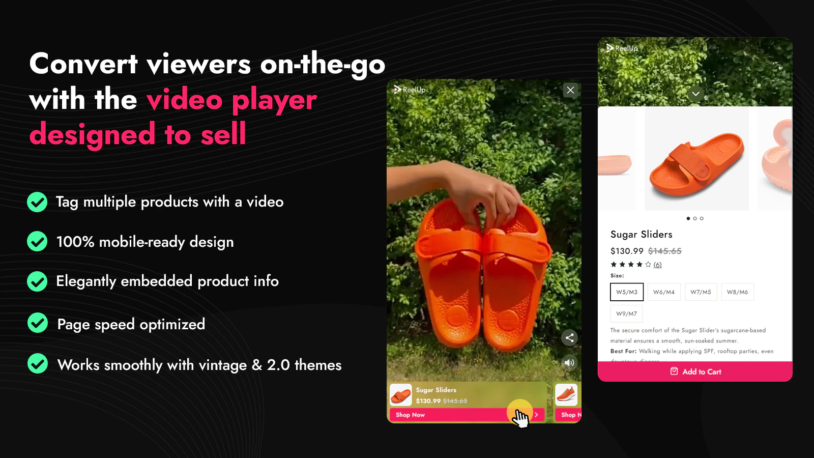 ReelUp‑Shoppable Videos+ Reels - ReelUp: Shoppable Short Videos