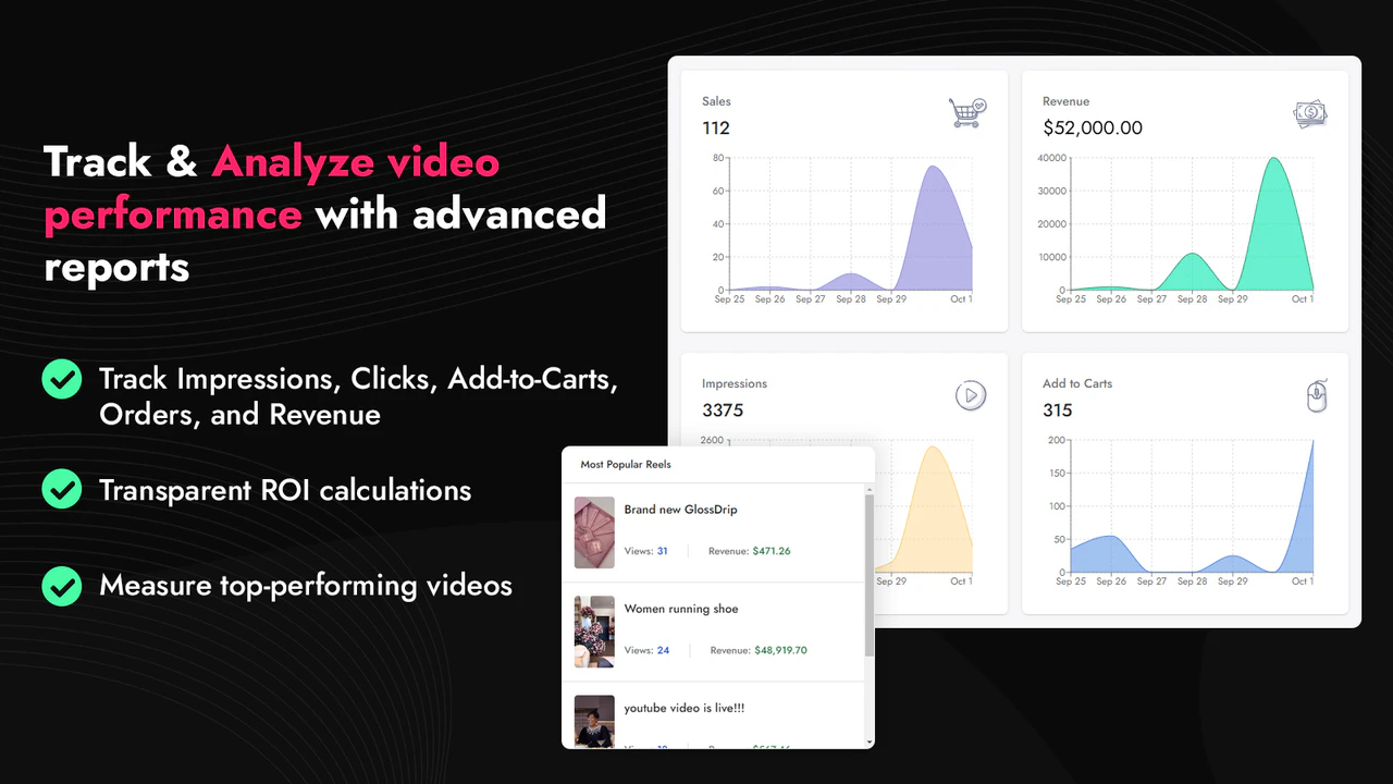 Suivre et analyser - ReelUp