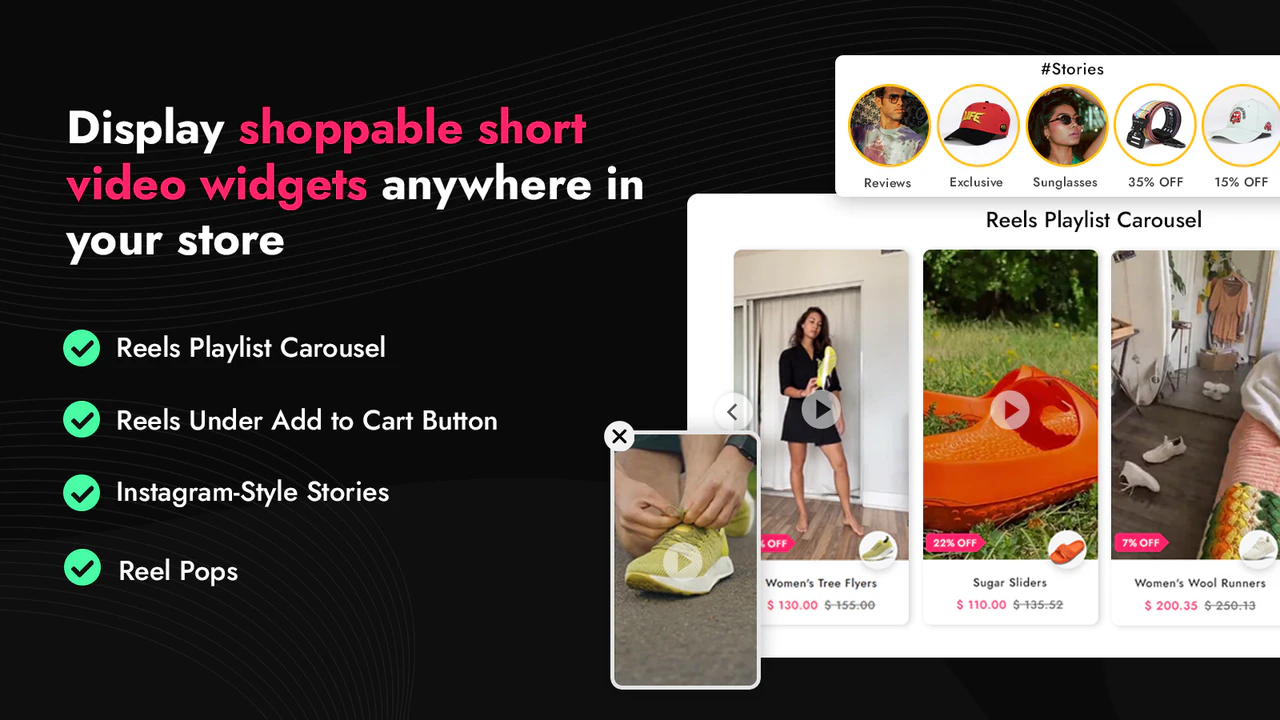 ReelUp‑Shoppable Videos+ Reels - ReelUp: Shoppable Short Videos