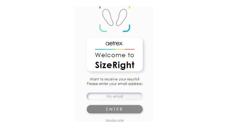 Aetrex Size Right Screenshot