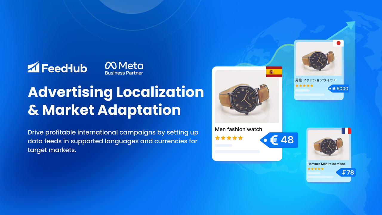 ad localization feed localization for each sales channel