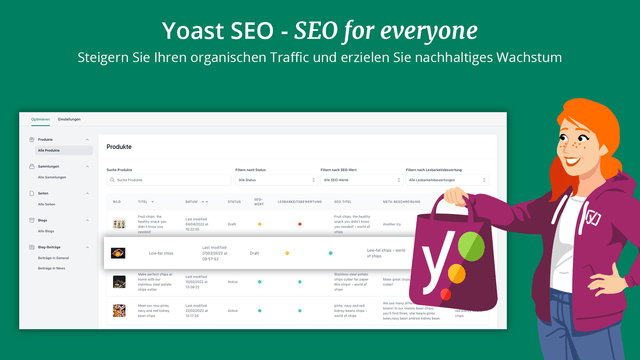 Inhalte optimieren, technische SEO und Rankings verbessern!