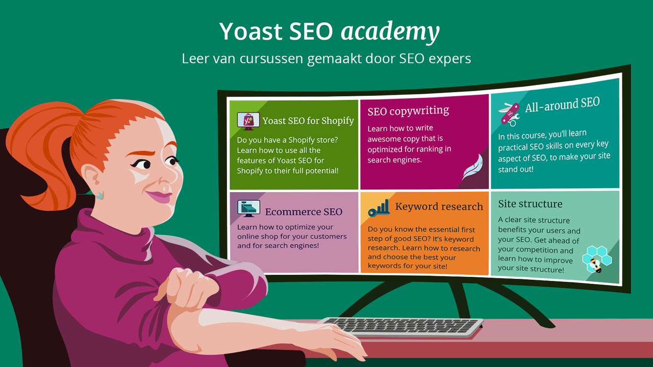 Krijg toegang tot academy courses en leer over SEO