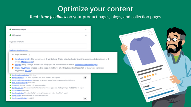 Optimisez le contenu avec l'analyse de lisibilité/SEO de Yoast