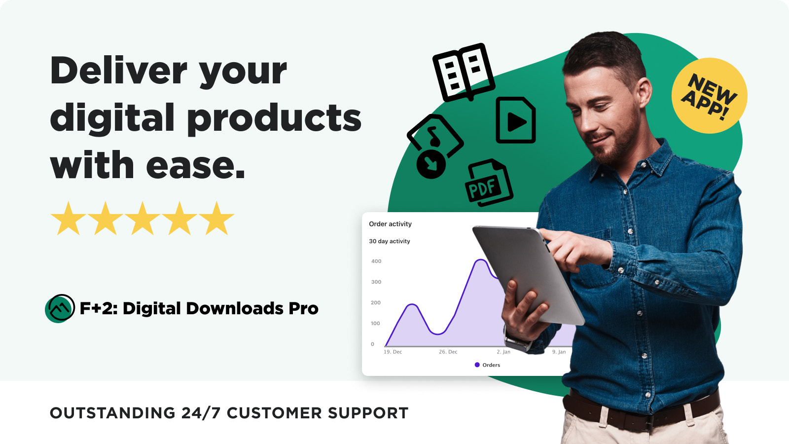 Deliver digital products effortlessly with Digital Downloads Pro