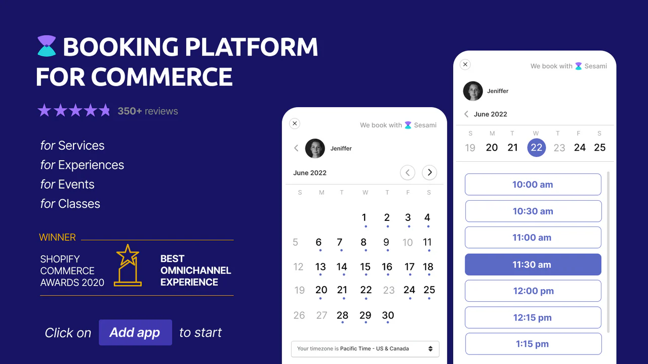 Sesami: The booking platform for commerce vs. a random app