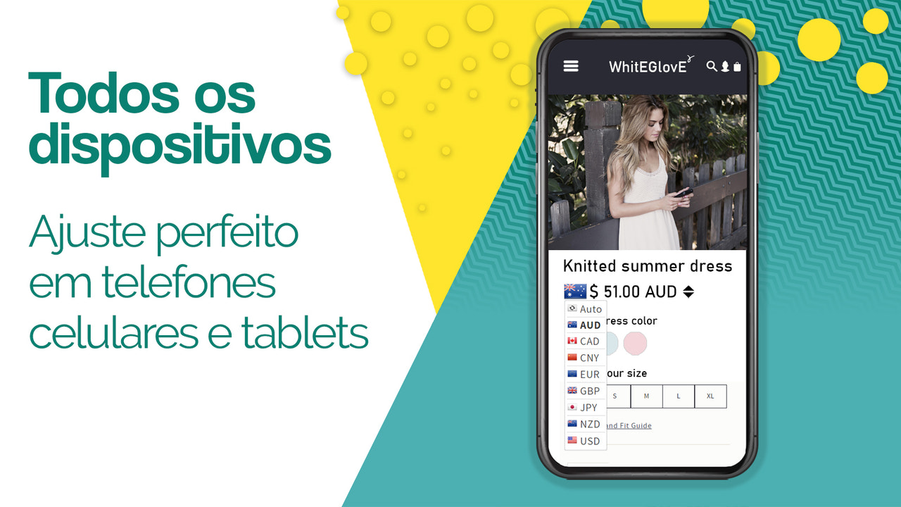 Fica muito bem em telefones celulares e tablets