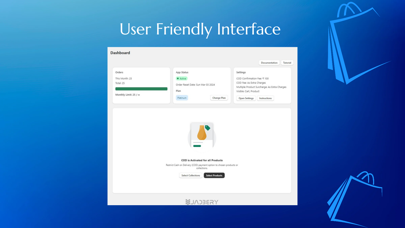 Interface utilisateur conviviale