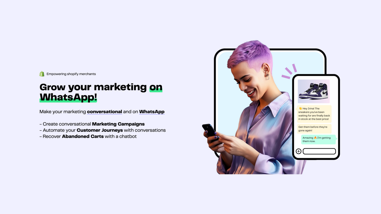 Développez votre marketing sur WhatsApp