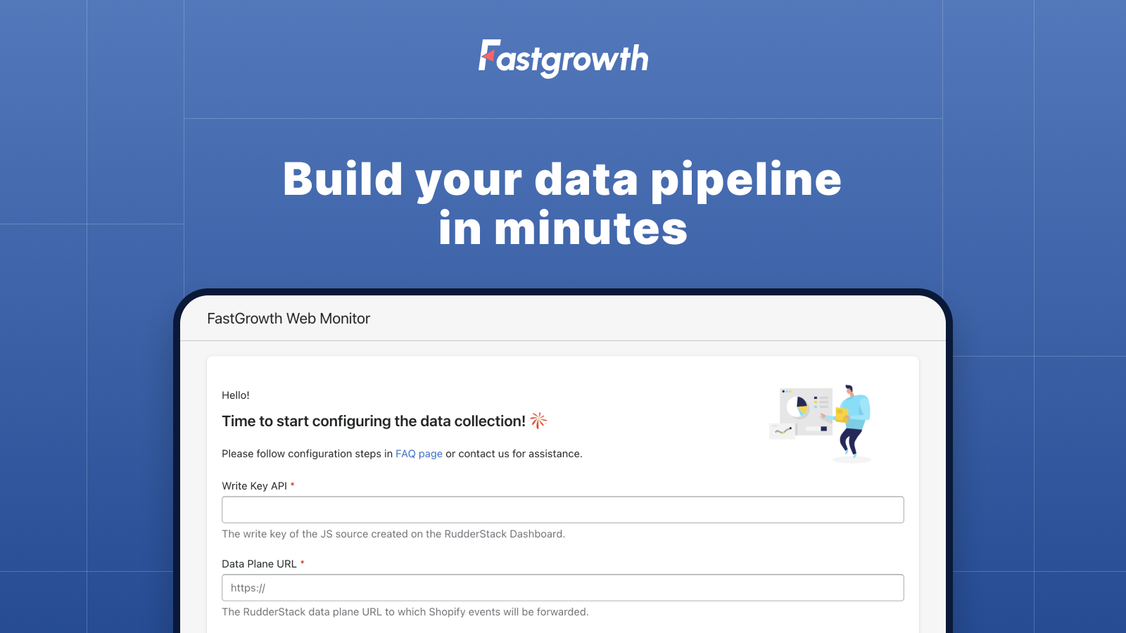 Bygg din datapipeline på några minuter