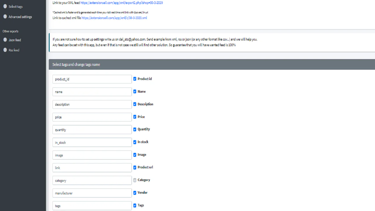 Choisissez les balises xml et modifiez les balises